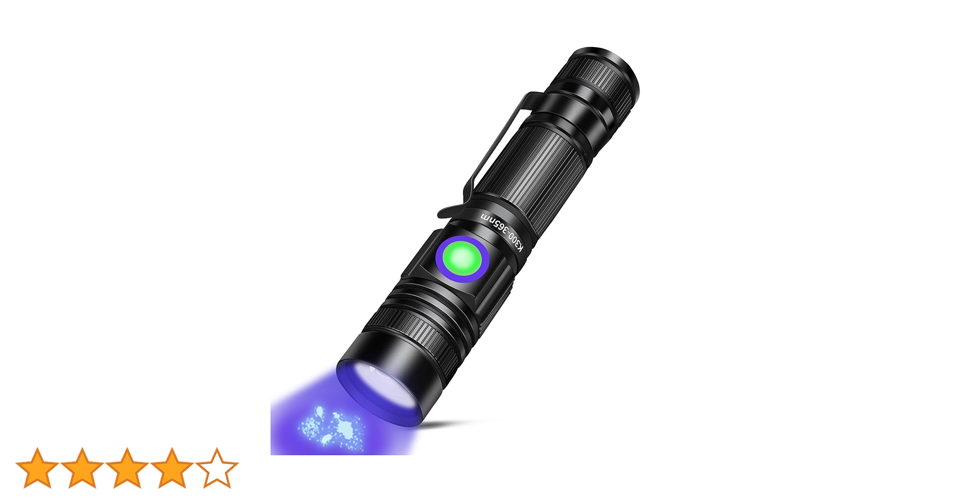 紫外線懐中電灯 365nm UVライト 楽天市場】紫外線 ライト 365nm LED懐中電灯 調節可能 ブラック